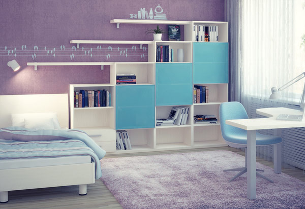 Mẫu phòng ngủ trẻ em hấp dẫn