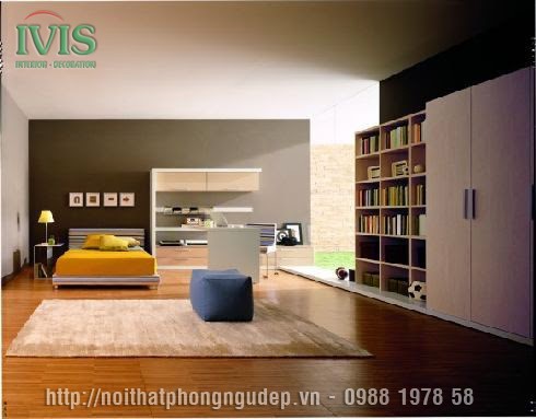 Pha màu cực chuẩn cho nội thất phòng ngủ