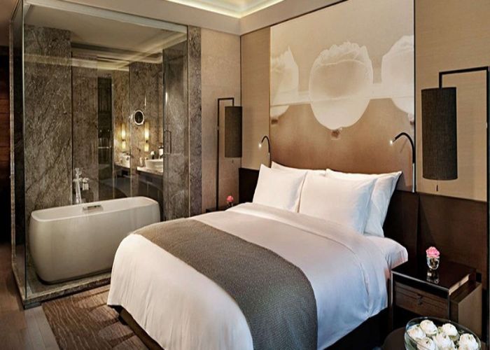 phòng ngủ có nhà vệ sinh