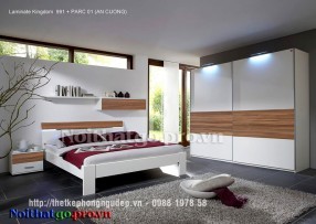 Gi­ường ngủ gỗ công nghiệp CN03