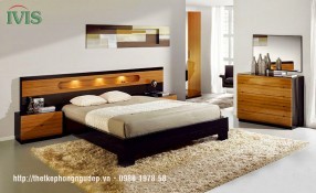 Giường ngủ gỗ công nghiệp CN037